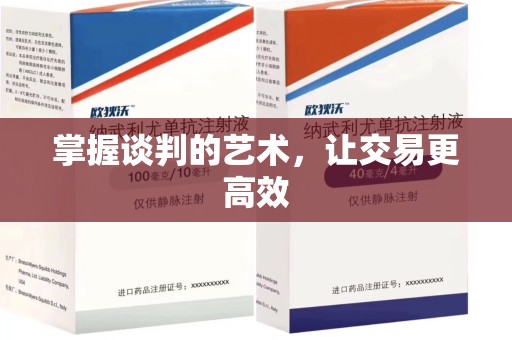 九江掌握谈判的艺术，让交易更高效