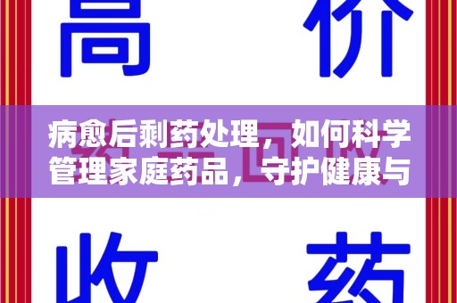 九江病愈后剩药处理，如何科学管理家庭药品，守护健康与环境