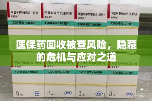 九江医保药回收被查风险，隐藏的危机与应对之道